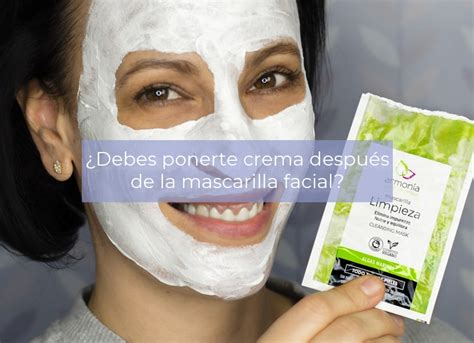 como aplicar la mascarilla facial